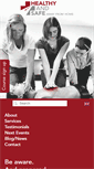 Mobile Screenshot of healthyandsafe.biz